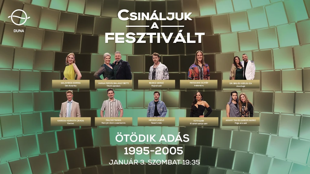 Az ötödik válogató szereplói. (Fotó: MTVA)