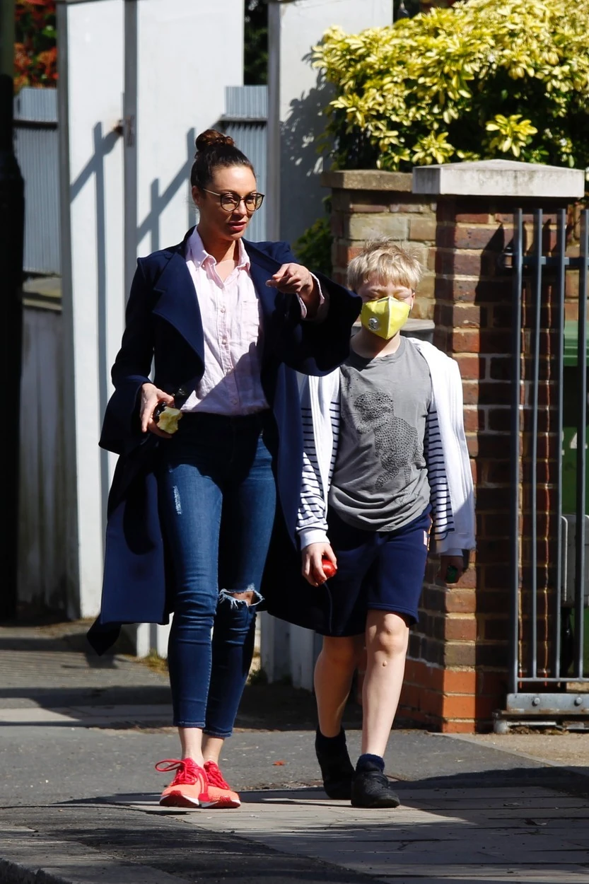 Exfelesége, Lily egyedül neveli fiukat, Amadeust (Fotó: Profimedia)