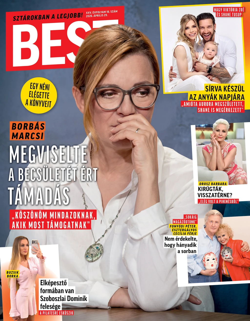 A BEST magazin legfrissebb számát keresse az újságárusoknál!