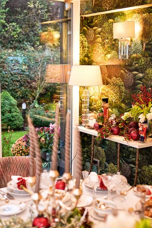 Tóth Ildikó otthona karácsonykor