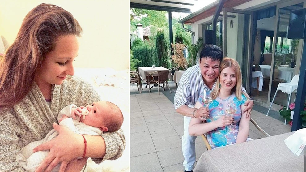 Lányával (Fotók: Archív)