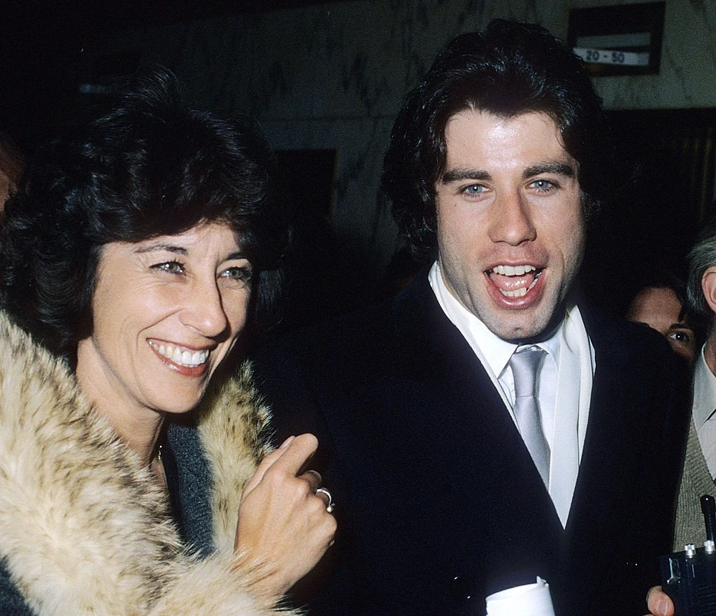 John Travolta a nővérével, Ellennel 1978-ban