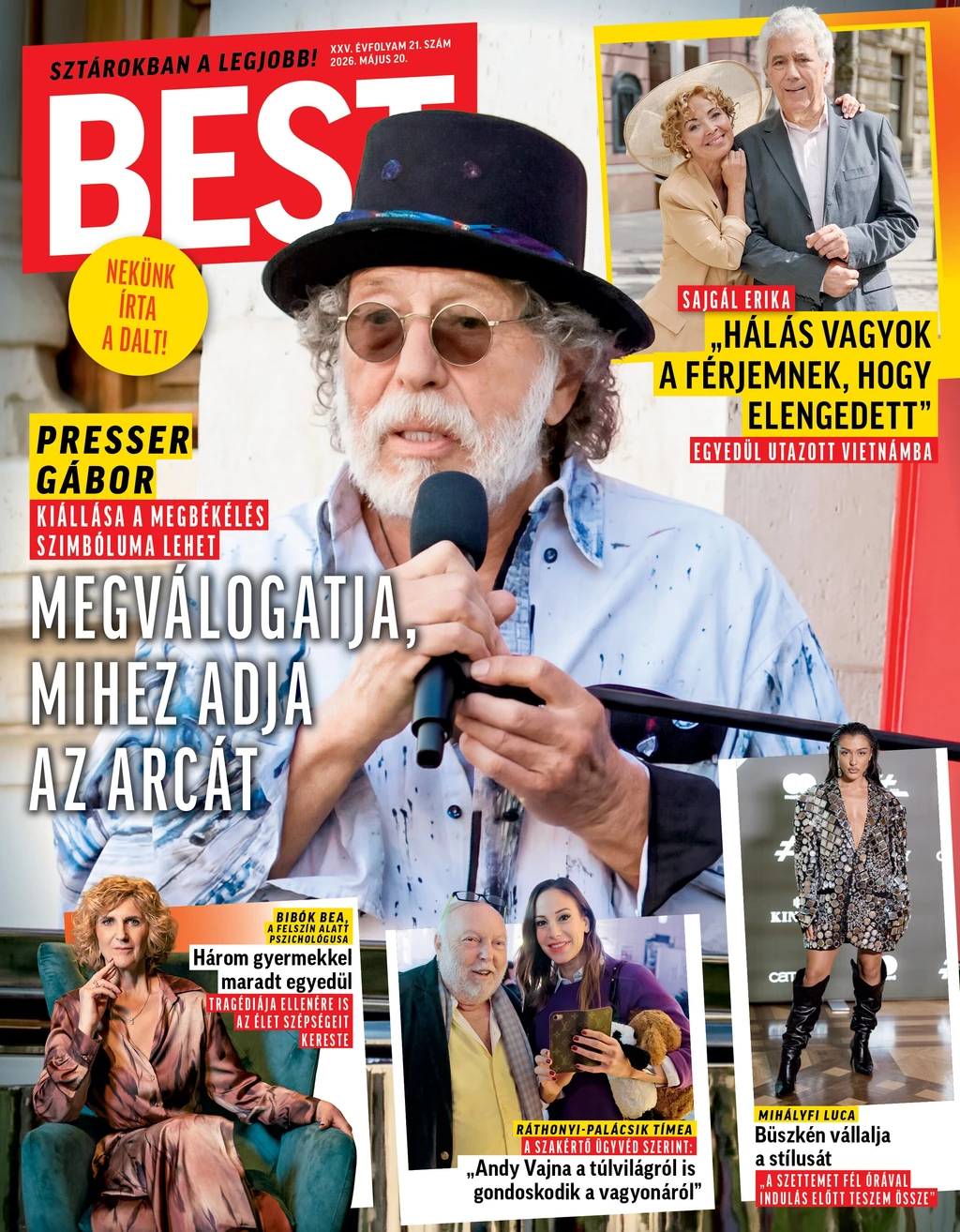A legfrissebb Best magazint keresse az újságárusoknál!
