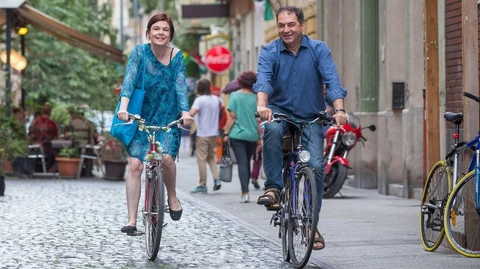 Györgyi Anna és férje