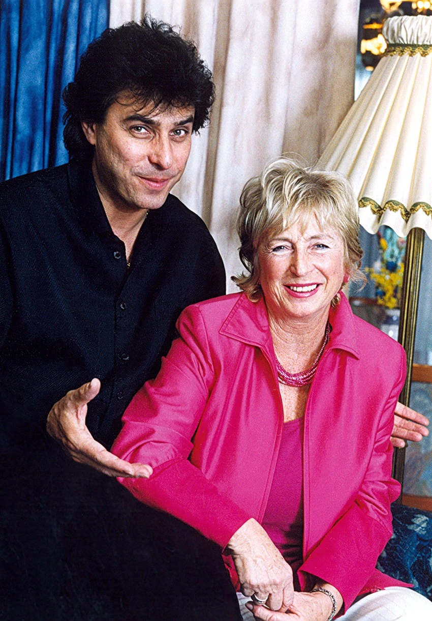 Fiával, a színész Gergely Róberttel (Fotó: Szegő Erika/fotocentral.hu)