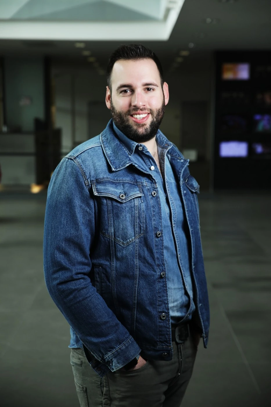 Verebély Marcell, az RTL kreatív vezetője (Fotó: RTL/Sajtóklub)