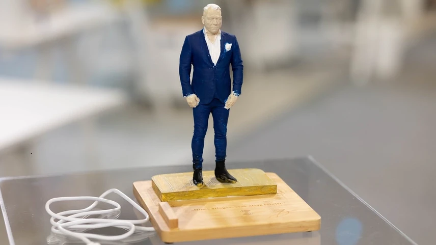 Balogh Levente maga lett az Álommeló-díj modellje