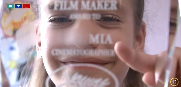 Kozso unokája, Mia (Fotó: RTL)