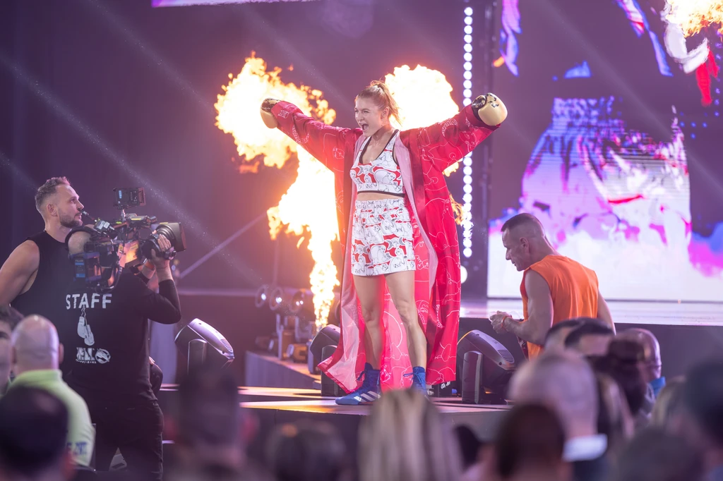 Földes Eszter a Sztárboxban is ringbe szállt (Fotó: Trenka Attila/fotocentral.hu)