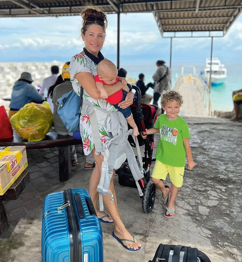 Éva fiai igazi kis világpolgárok (Fotó: Archív)