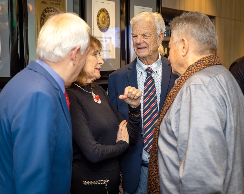 A magyar televíziós legendái című könyv sajtóbemutatóján (Fotó: Birton Szabolcs/fotocentral.hu)