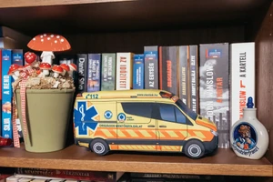 Dolgozó szoba Mentőautó mérgesgomba