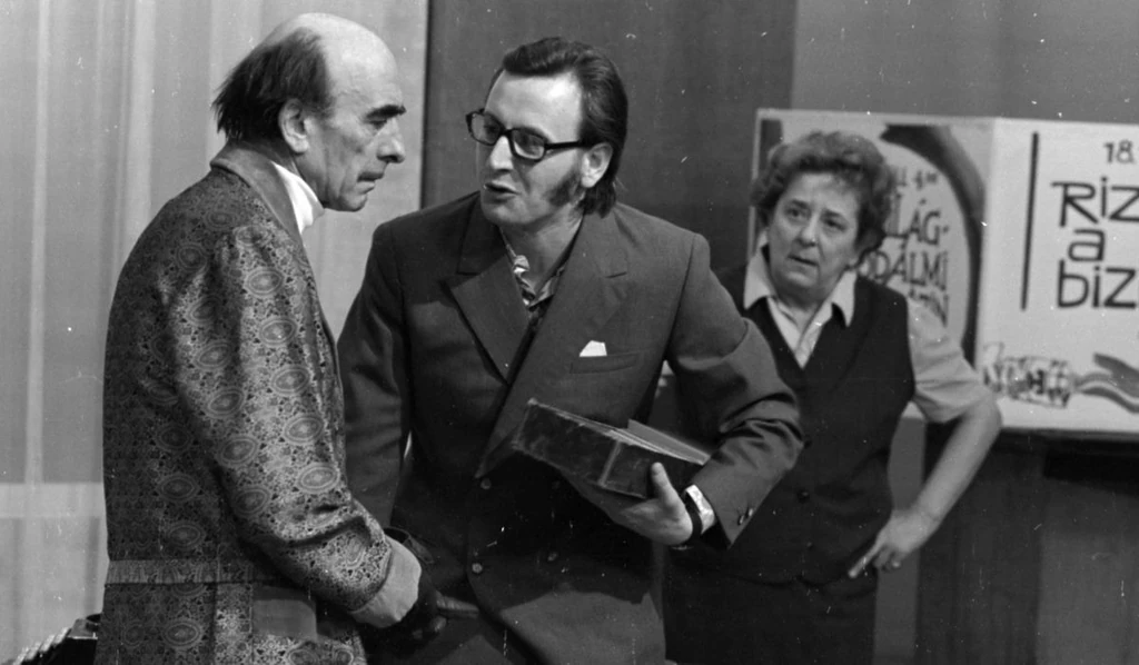 Majdor Tamás, Tahi Tóth László és Gobbi Hilda 1971-ben