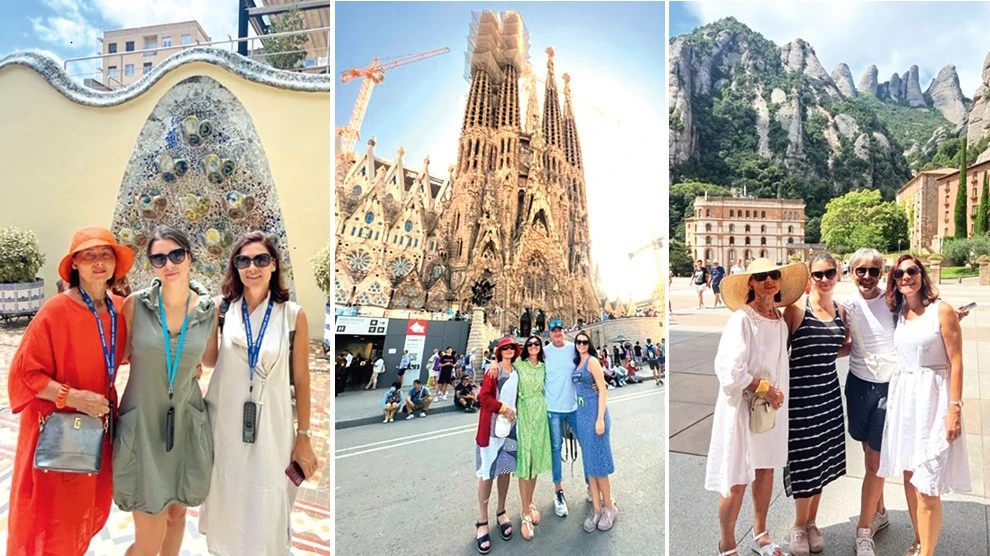 Szilvi édesanyja is velük tartott Barcelonába (Fotók: Archív)