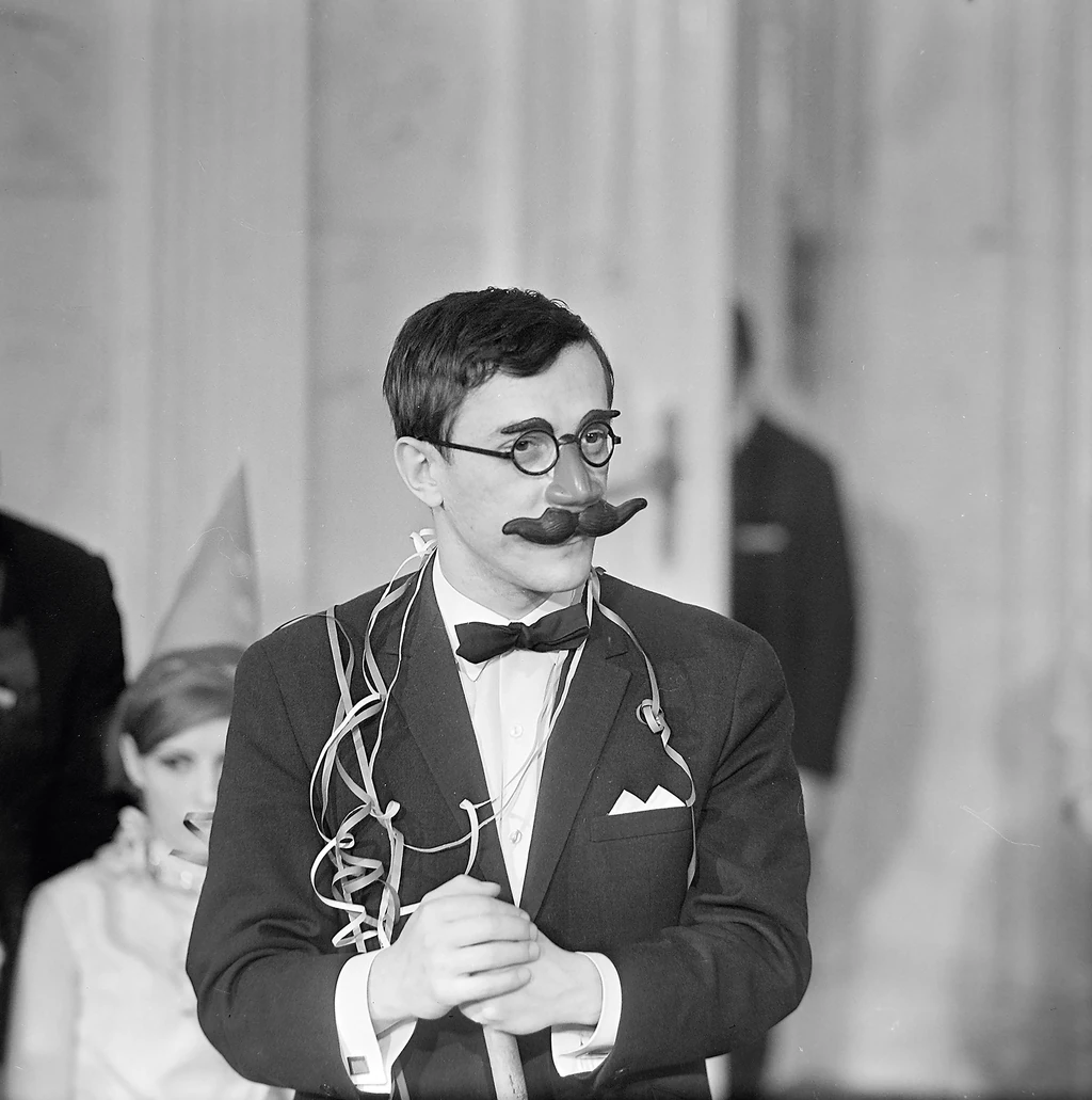 1968-ban egy farsangi műsorban is fellépett (Fotó: Fortepan/Szalay Zoltán)