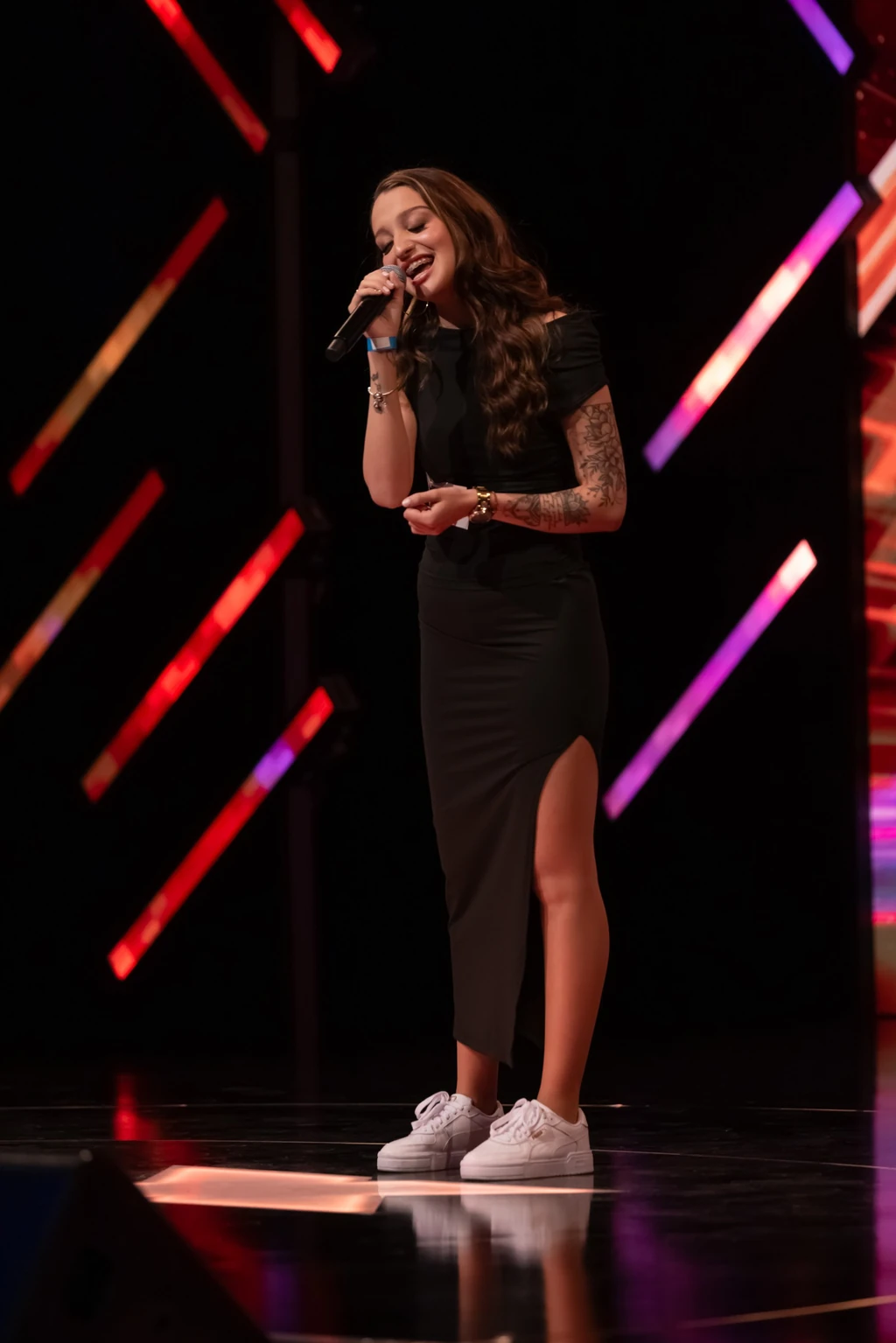 Patai Anna felnőttként próbál újra szerencsét (Fotó: RTL/Sajtóklub)