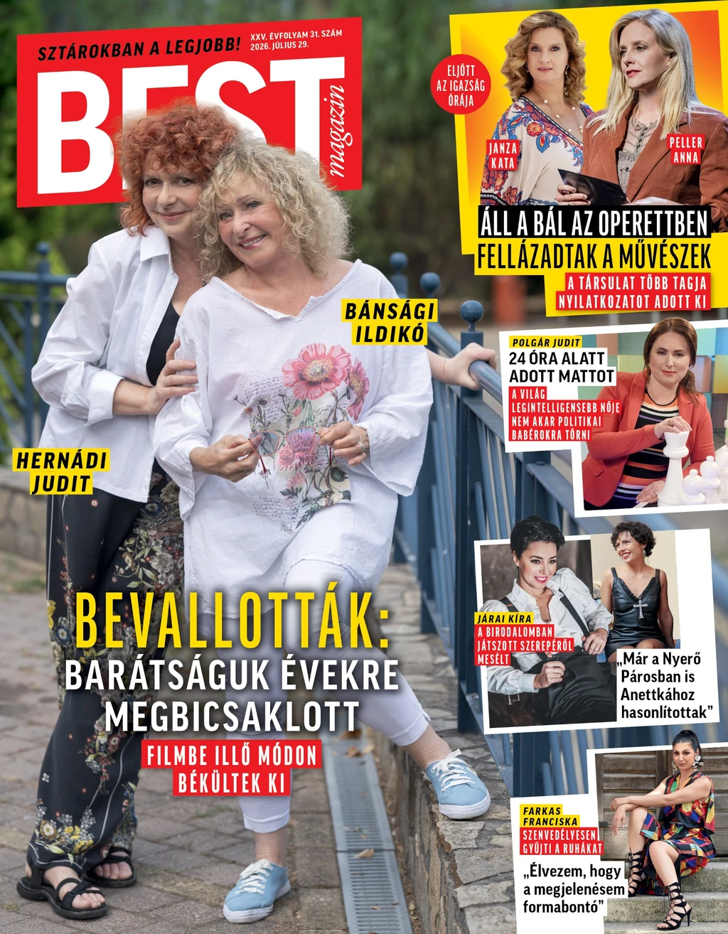A Best magazin legfrissebb számát keresse az újságárusoknál!