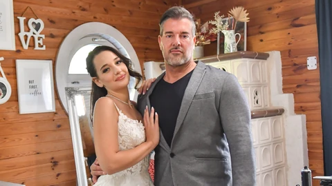A Házasság első látásra Mercije és édesapja, Laci még az esküvő előtt