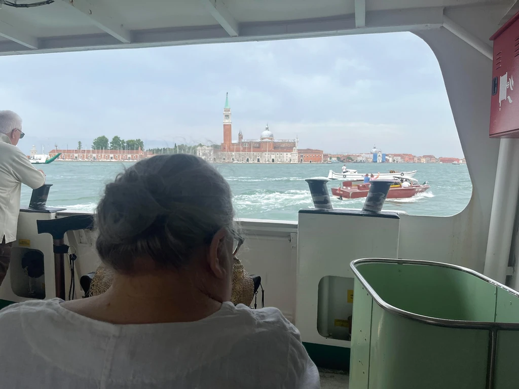 Velence központját hajóval közelítették meg (Fotó: Archív)