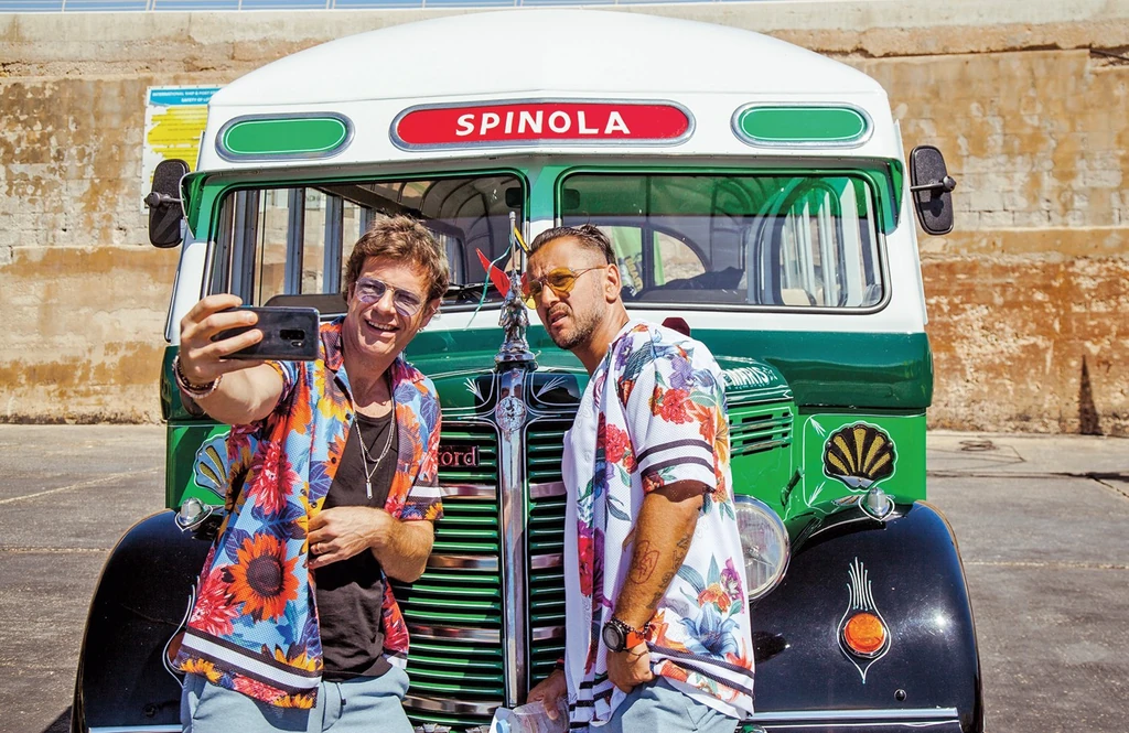 A legbátrabb páros című műsort együtt vezették Tillával (Fotó: TV2/Buzek Bence/fotocentral.hu)