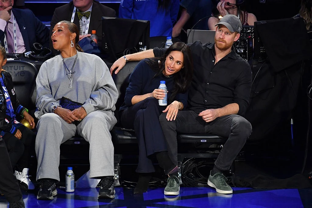 Harry és Meghan lelkesen követték a játékot (Fotó: Getty Images)
