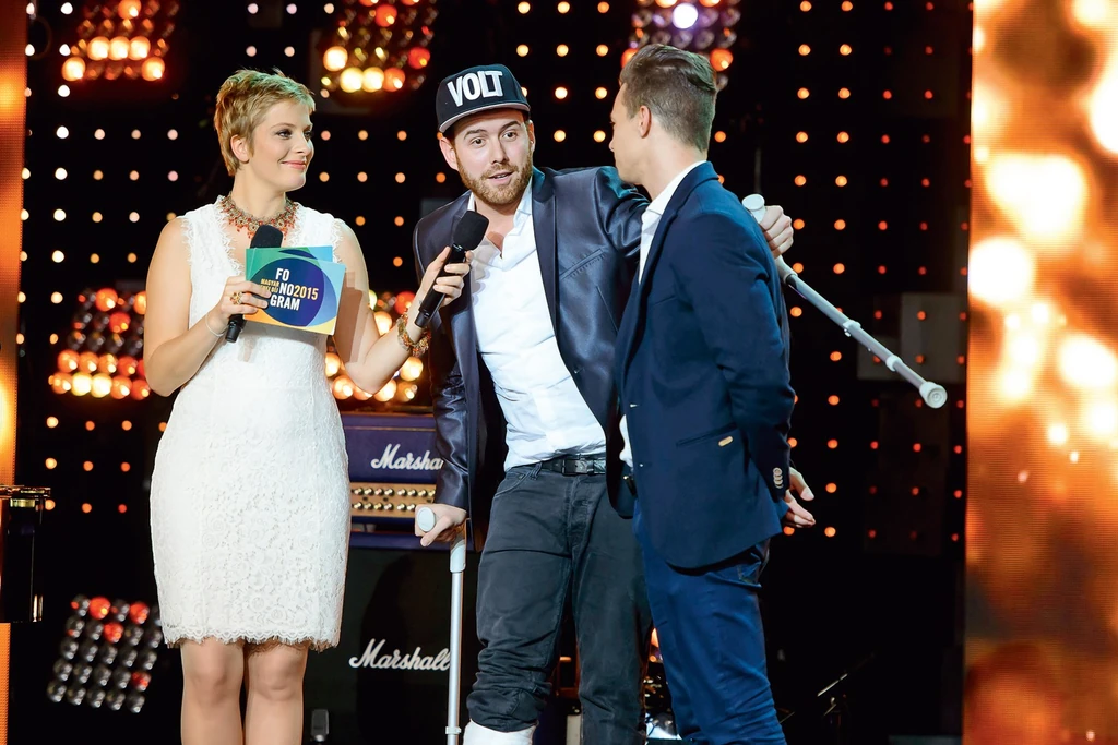 Tomi 2015‑ben a Fonogram-díj-átadón (Fotó: Schumy Csaba/fotocentral.hu)