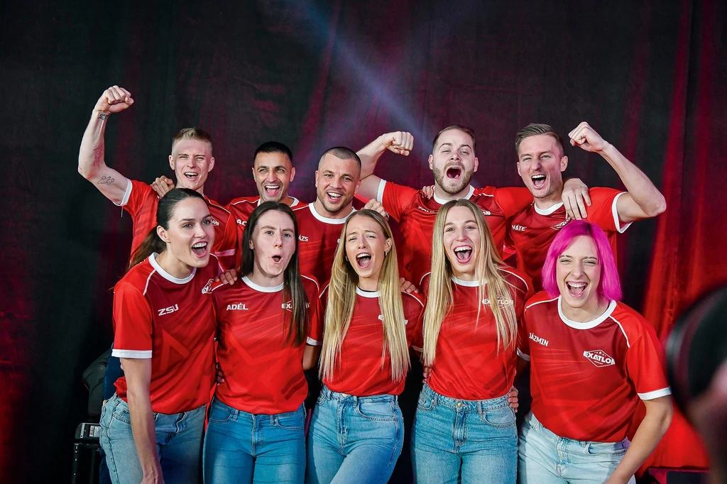 Az Exatlon 2026-os Bajnok csapata (Fotó: TV2)