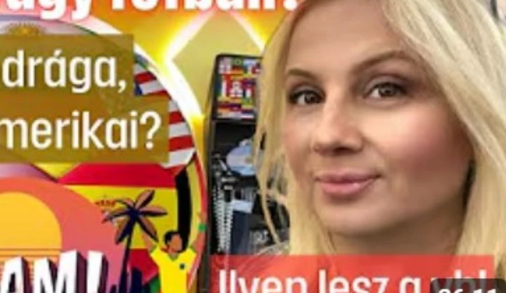 Gombos Edina legújabb videója borítóképén így néz ki
