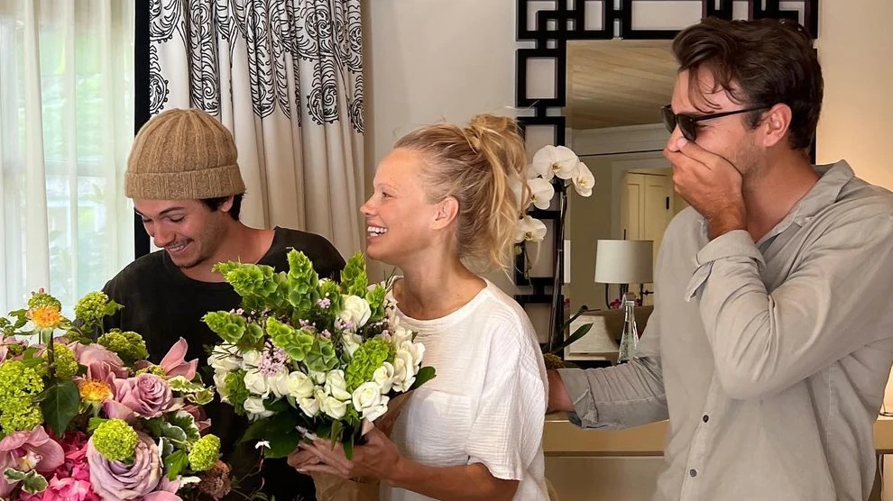 Pamela és fiai: Brandon és Dylan (Fotó: Archív)