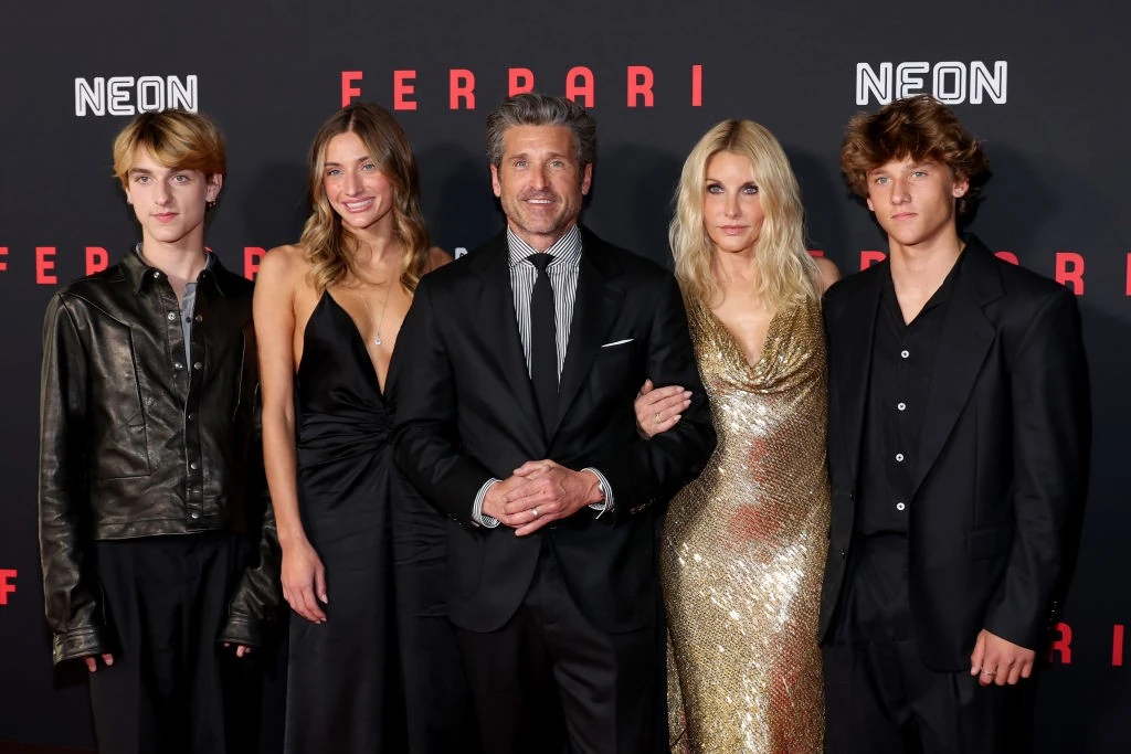 Patrick Dempsey és családja