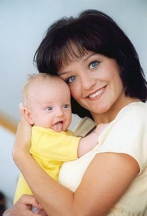 Szandi Pintácsi Alexandra és kislánya Blanka