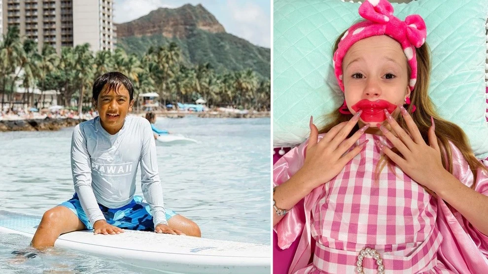 Ryan Kaji és Nastya (Fotók: Archív)