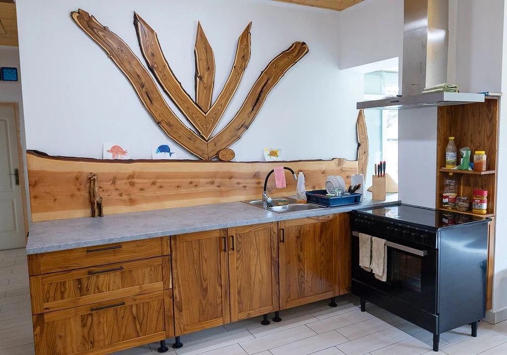 Krisztián gazda otthona