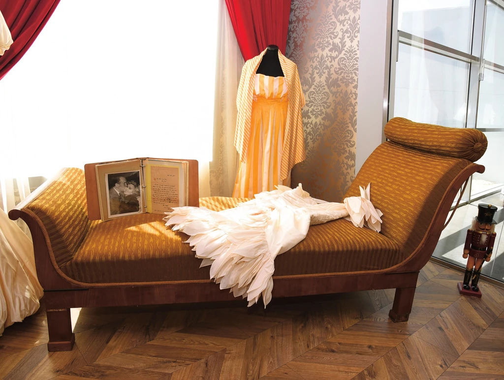 Az ikonikus ruha a Gábor Zsazsa Múzeumban is ki van állítva Budapesten (Fotó: Olajos Piroska)