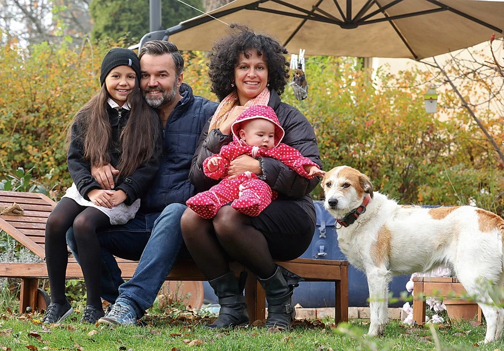 Együtt a család (Fotó: Korponai Tamás/fotocentral.hu)