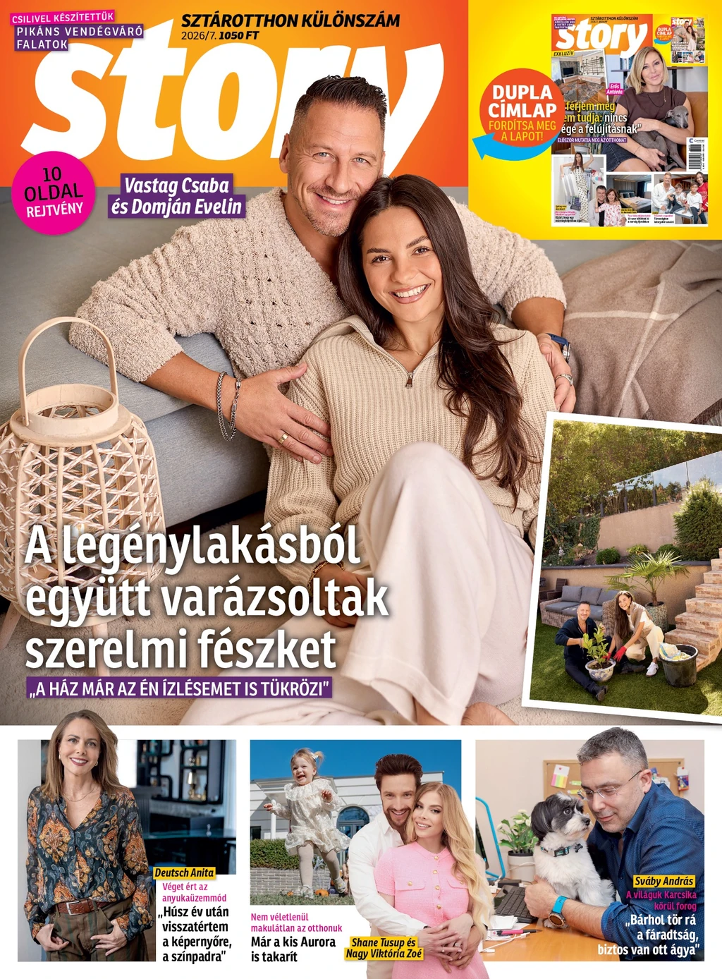 A Story Sztárotthon különszámát keresse az újságárusoknál!