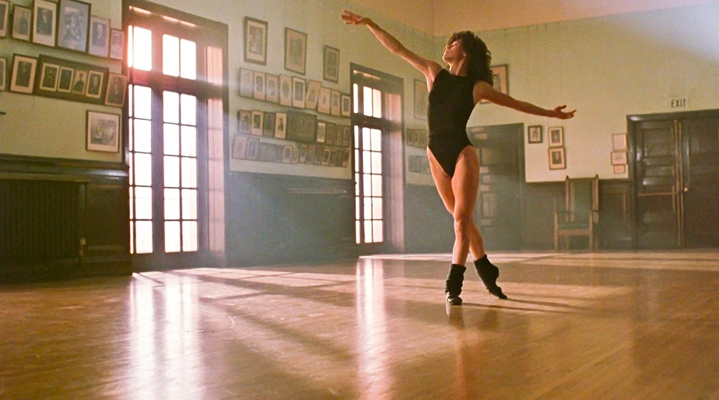 Jennifer Beals a Flashdance egyik legendás jelenetében 