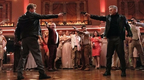 brad pitt george clooney