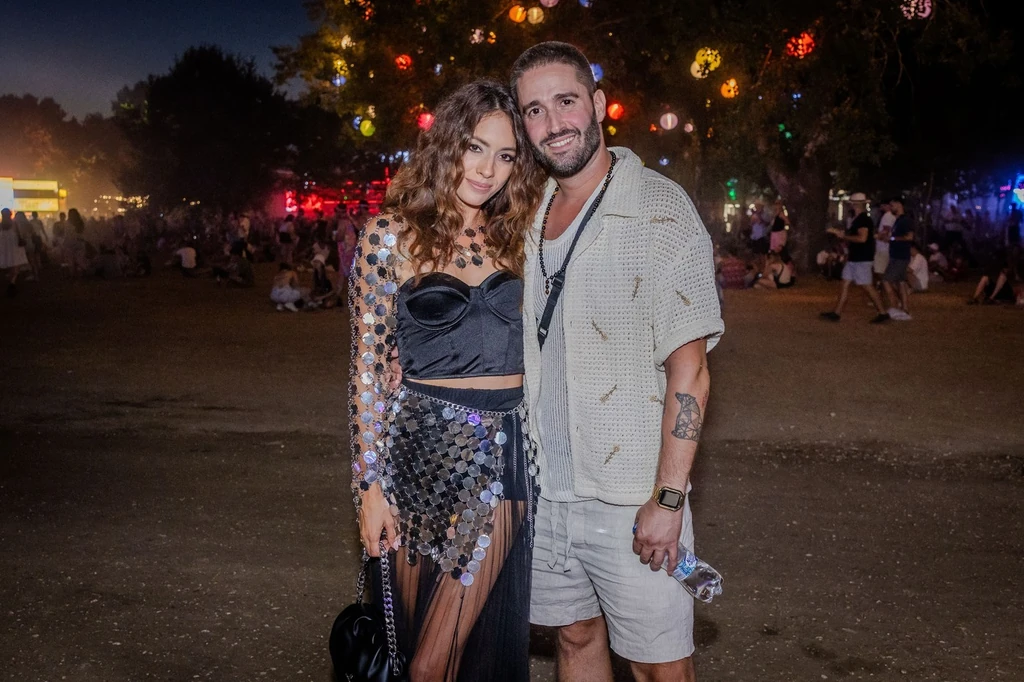 A házaspár a napokban a Sziget Fesztiválon bulizott egyet