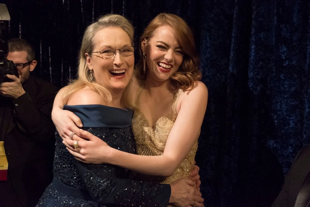Emma Stone és Meryl jóban vannak (Fotó: Getty Images)