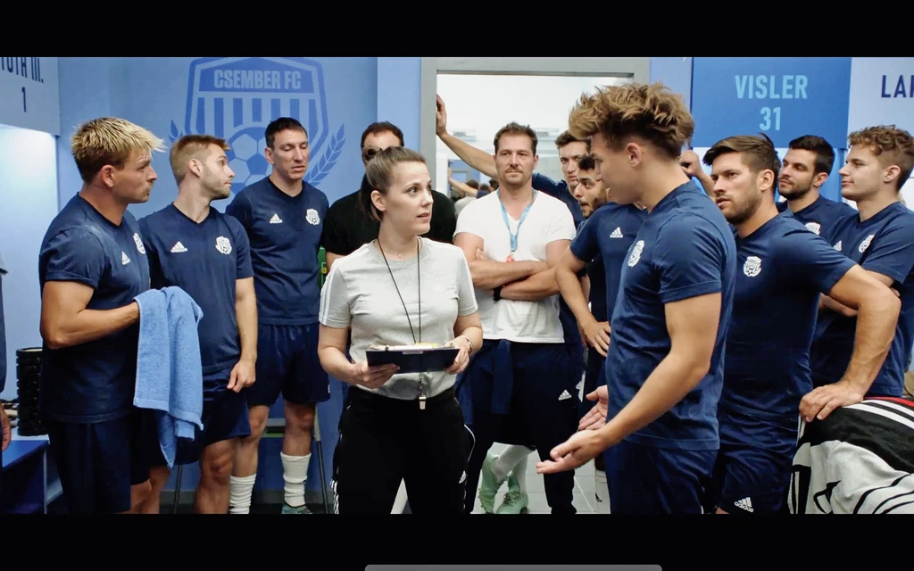 A Gólkirályságban fociedzőt alakít (Fotó: RTL)