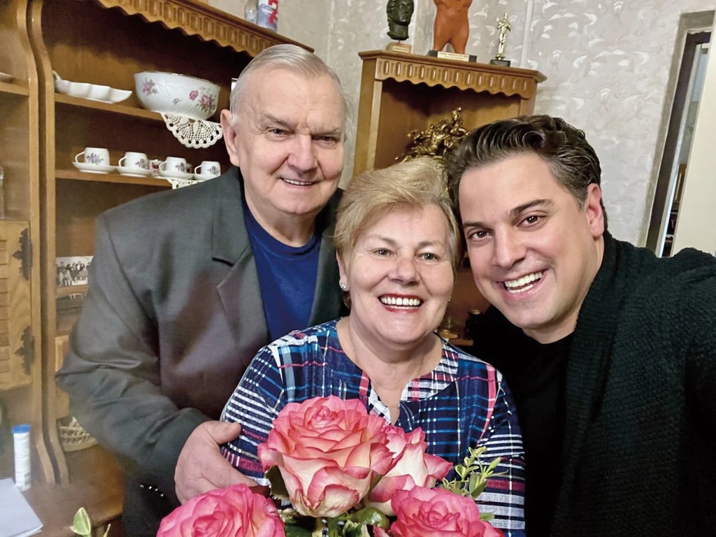 Az ünnepeket a szüleivel töltötte (Fotó: Archív)