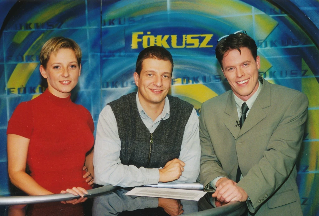 Marsi Anikó, Kolosi Péter és Batiz András a Fókusz műsorvezetői voltak (Fotó: Steindl Gabriella/fotocentral.hu)