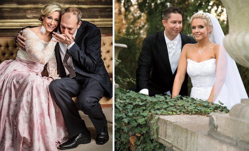 Mariann Juni Györggyel (balra), Anna Lukács Mikikével kötötte össze az életét (Fotók: Schumy Csaba/fotocentral.hu, Archív)