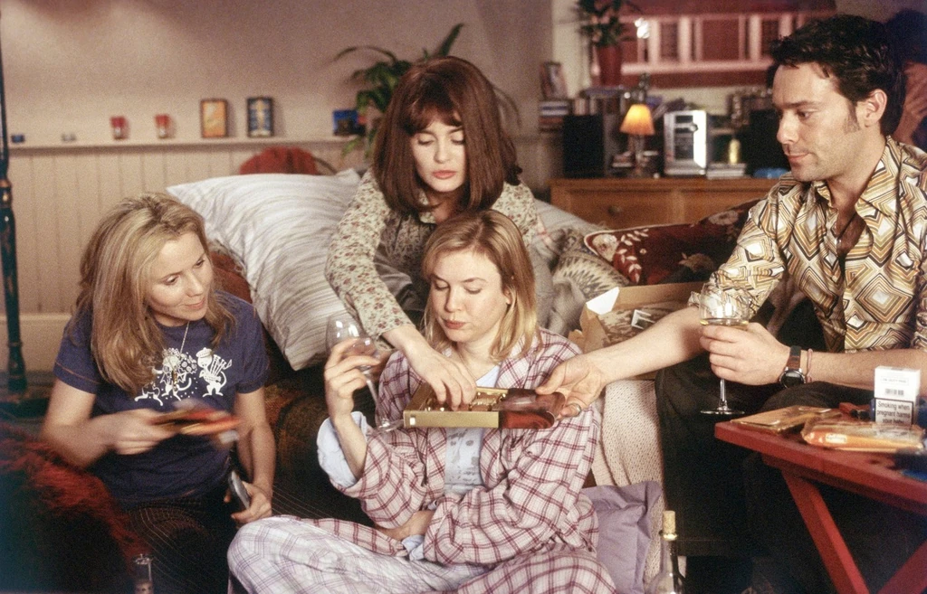 Sally Phillips (jobb szélen) végül Bridget egyik barátnőjét játssza