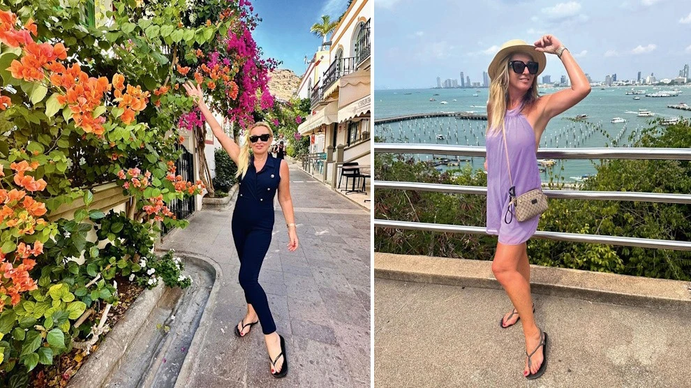 Olyan ruhákat választ, amelyek kiemelik a dekoltázsát és a vállát