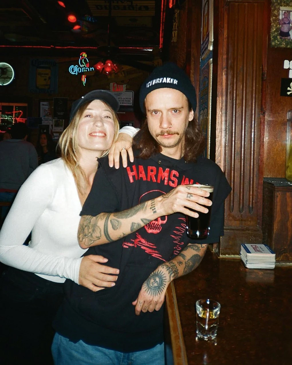 Párjával, Andrissal