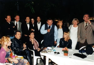 Eszenyi Enikő Friderikusz Sándor Frei Tamás Balázs Péter Laár András Dolák-Saly Róbert Fábry Sándor Ungár Anikó Koós János és felesége