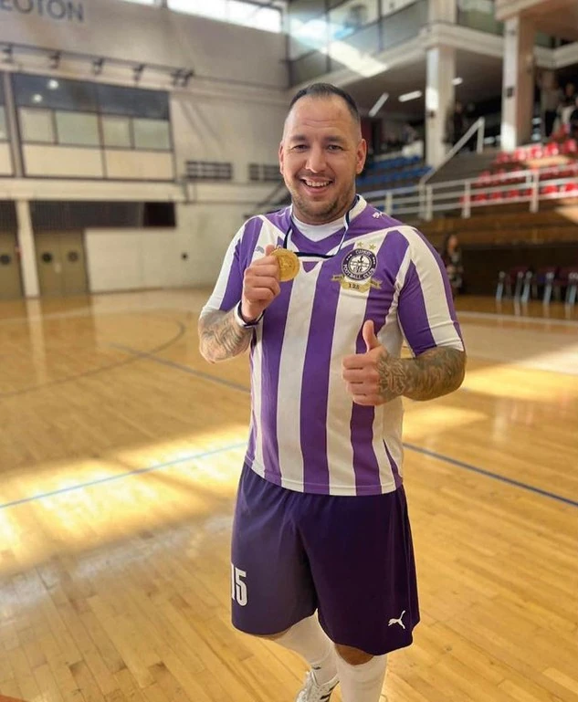 Újpesti futballista volt, azóta is a klub rajongója (Fotó: Archív)