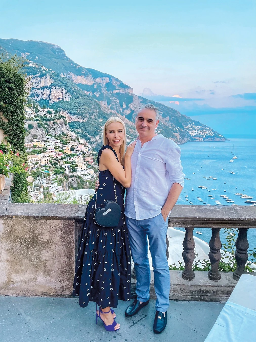 Olaszországban, Positanóban tartották az eljegyzést (Fotó: Archív)